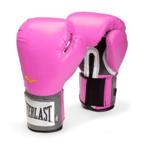 everlast women’s pro style training gloves (pink, 12 oz.)