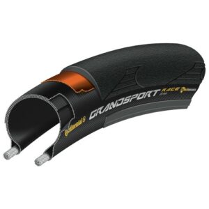 continental grand sport race fold bike tire, black, 700cm x 25