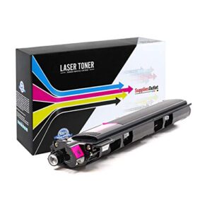 suppliesoutlet compatible toner cartridge replacement for brother tn210 / tn210m / tn-210m (magenta,1 pack)