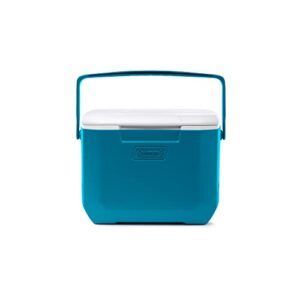 coleman chiller series 16qt insulated portable cooler, ice retention hard cooler with heavy duty handle