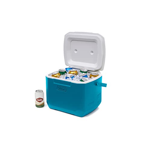 Coleman Chiller Series 16qt Insulated Portable Cooler, Ice Retention Hard Cooler with Heavy Duty Handle