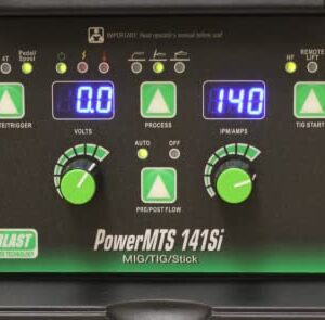 New 2022 PowerMTS 141Si MIG/TIG/Stick 140 Amp IGBT Welder 110v Input Voltage