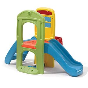 Step2 Play Ball Fun Toddler Climber – Indoor and Outdoor Playset with Kids Slide, 10 Play Balls, and Ball Drop Maze – Colorful Kids Climber