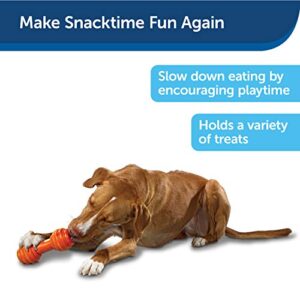 PetSafe Sportsmen Chuckle Interactive Dog Toy with Noise Maker - Use with Food or Treats