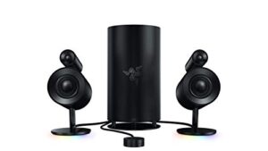 (renewed) razer nommo pro: thx certified premium audio dolby virtual surround sound gaming speakers