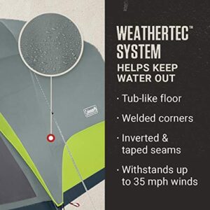 Coleman Camping Tent | Skydome Tent with Screen Room