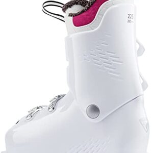 Rossignol Fun Girl 4 Ski Boots, Girls, White, 25.5