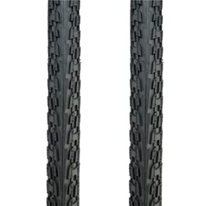 Pair of Continental Ride Tour Tires 27x1-1/4 Black Vintage Road Tour Bike 27"