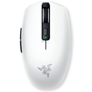 razer orochi v2 mobile wireless gaming mouse: ultra lightweight – 2 wireless modes – up to 950hrs battery life – mechanical mouse switches – 5g advanced 18k dpi optical sensor – white (renewed)