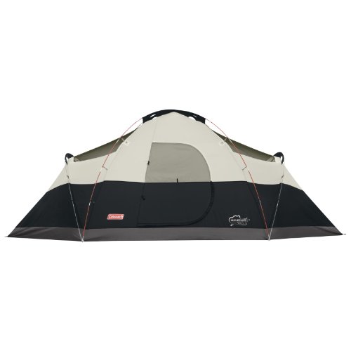 Coleman 8-Person Tent for Camping | Red Canyon Car Camping Tent, Black