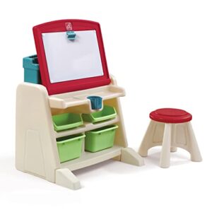 Step2 Flip and Doodle Desk with Stool Easel