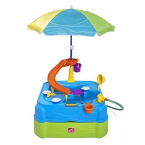 Step2 Waterpark Wonders Two-Tier Water Table | Kids Water Table,Blue