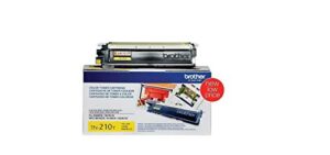 brother – tn210y toner, 1400 page-yield, yellow tn210y (dmi ea