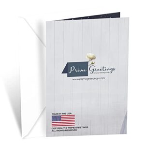 Sympathy Card Loss of Brother | Made in America | Eco-Friendly | Thick Card Stock with Premium Envelope 5in x 7.75in | Packaged in Protective Mailer | Prime Greetings