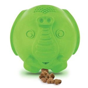 petsafe busy buddy elephunk dog chew toy – treat dispenser – medium/large