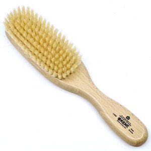 kent ls9d ladies finest hair brush for women – boar bristle hair brush made of satinwood and soft boar bristle for thin hair – luxury royal styling brush, straightening brush, and smoothing brush