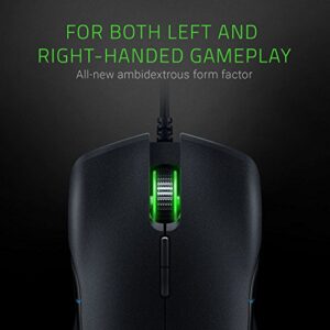 Razer Lancehead Tournament Edition Ambidextrous Gaming Mouse: 16K DPI Optical Sensor - Chroma RGB Lighting - 8 Programmable Buttons - Mechanical Switches - Classic Black