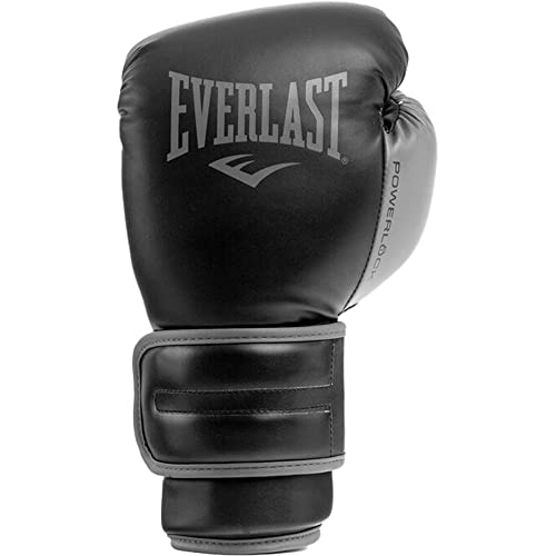 Everlast P00002306 Powerlock 2R Training Glove Charcoal 14OZ