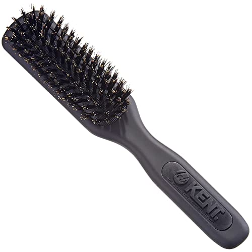 Kent AH14G Airhedz Narrow Pure Bristle Hair Brush (Grey)