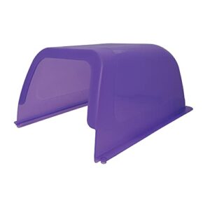 petsafe scoopfree self-cleaning cat litter box privacy hood, purple