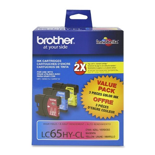 Brother MFC-5895CW 3-Color Ink Combo Pack (OEM) 750 Pages Ea.