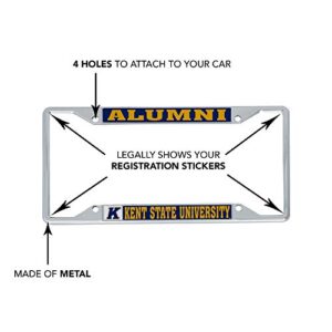 Kent State University KSU Golden Flashes License Plate Frame for Front or Back of Car Officially Licensed (Alumni)