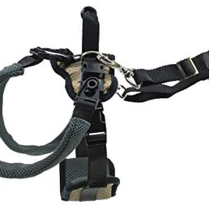 PetSafe CareLift Rear Support Harness - Lifting Aid with Handle and Shoulder Strap - Great for Pet Mobility and Older Dogs - Comfortable, Breathable Material - Easy to Adjust - Medium, Black