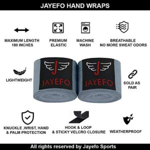 Jayefo Boxing MMA HANDWRAPS (Gray)