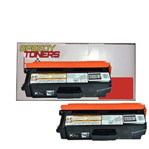 speedy toner compatible toner cartridges replacement for brother tn331/tn336 black use for hl-8250cdn, 8350cdw, 8350cdwt, mfc-l8600cdw, l8850cdw printers- (2 pack)