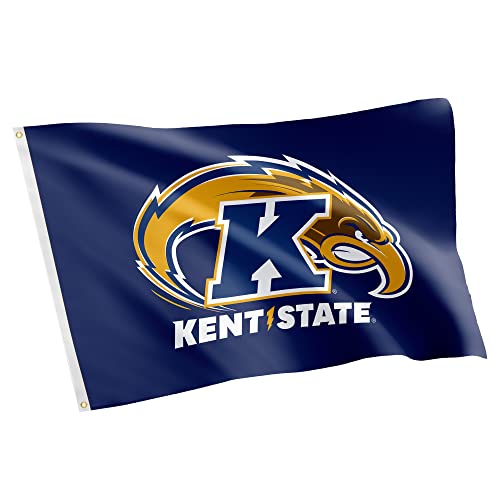 Desert Cactus Kent State University Flag Golden Flashes Flags Banners 100% Polyester Indoor Outdoor Flag (Style 1)