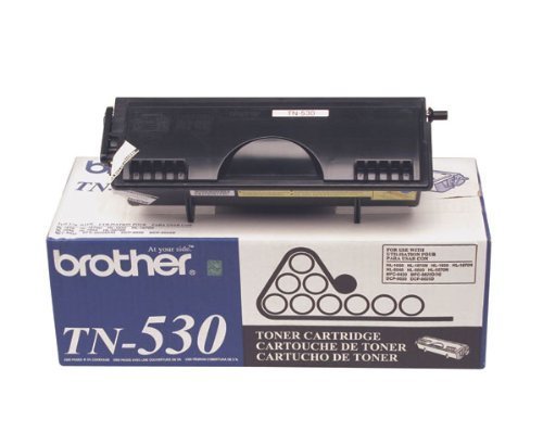 Brother DCP 8020, 8025D, HL 1650, 1670N, 1850, 1870N, 5040, 5050, 5070N, MFC 8420, 8820D, 8820DN Black Toner Cartridge (3,300 Yield), Part Number TN530