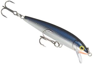 rapala husky jerk 08 fishing lure (silver, size- 3.125)