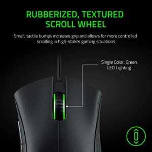 Razer Death Adder Essential - Right-Handed Gaming Mouse (RZ01-02540100-R3U1) (Renewed)