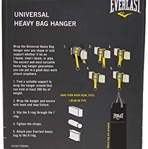 Everlast 4683 Universal Heavy Bag Hanger,Black