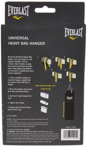 Everlast 4683 Universal Heavy Bag Hanger,Black