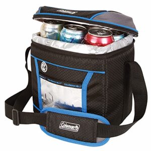 Coleman, Soft Cooler, 9 Cans, Blue