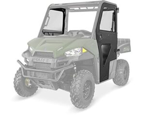 polaris off road canvas door set with lock & ride technology, black