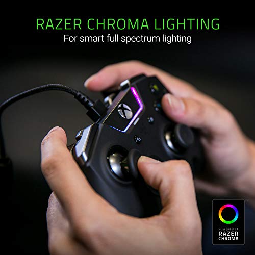 Razer Wolverine Tournament Edition Officially Licensed Xbox One Controller: 4 Remappable Multi-Function Buttons - Hair Trigger Mode - For PC, Xbox One, Xbox Series X & S - Black