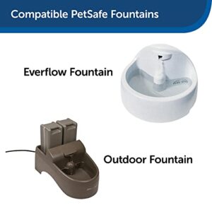 PetSafe Drinkwell Replacement Filter Kit for the Everflow and Outdoor Dog And Cat Water Fountains, Kit Contains 3 Dual Cell Carbon Filters and 1 Foam Pre-Filter - PAC00-13192