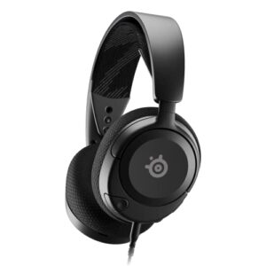 new steelseries arctis nova 1 multi-system gaming headset — hi-fi drivers — 360° spatial audio — comfort design — durable — ultra lightweight — noise-cancelling mic — pc, ps5/ps4, switch, xbox – black