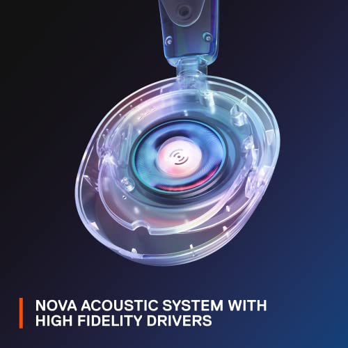 NEW SteelSeries Arctis Nova 1 Multi-System Gaming Headset — Hi-Fi Drivers — 360° Spatial Audio — Comfort Design — Durable — Ultra Lightweight — Noise-Cancelling Mic — PC, PS5/PS4, Switch, Xbox - Black