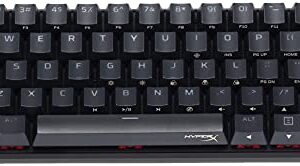 HyperX Alloy Origins 60 - Mechanical Gaming Keyboard, Ultra Compact 60% Form Factor, Double Shot PBT Keycaps, RGB LED Backlit, NGENUITY Software Compatible - Linear HyperX Red Switch