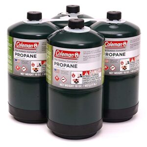 c-m propane fuel, 16 oz, propane camping cylinde 4-pack