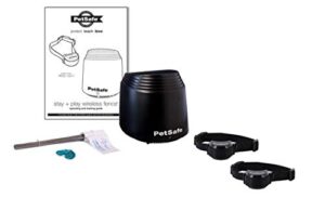 petsafe wireless pet containment system (2 dog system – 3/4 acre)