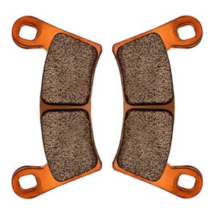 Zinger Brake Pads for Polaris General 1000 EPS 2016-2020,General 4 1000 EPS 17-20,General 1000 Deluxe EPS 16-19,19-20 Ranger XP 1000/Ranger Crew XP 1000,4 Set Front and Rear Sintered Copper Brake Pads