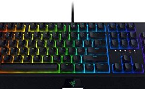 Razer BlackWidow Wired Gaming Mechanical Green Switch Keyboard with Chroma RGB Lighting (Renewed)