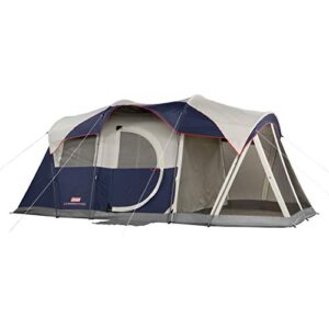 coleman elite® weathermaster® 6 screened tent,multi colored,6l x 9w ft. (screened area)