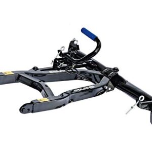 Polaris Glacier® Pro Lock & Ride Steel ATV Plow Frame, Black - 2879630