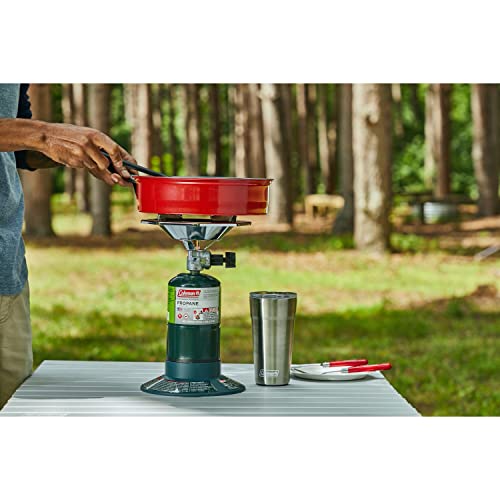 Coleman Gas Stove | Portable Bottletop Propane Camp Stove with Adjustable Burner