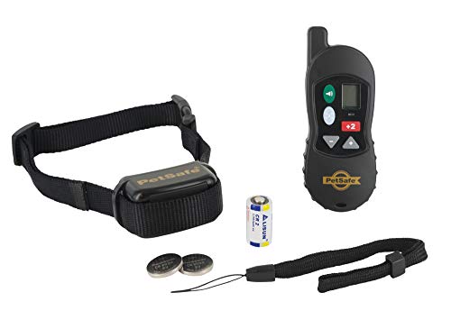 PetSafe Vibration Remote Dog Training Collar - Water Resistant - 100 Yards Range - 16 Levels of Vibration Plus Tone